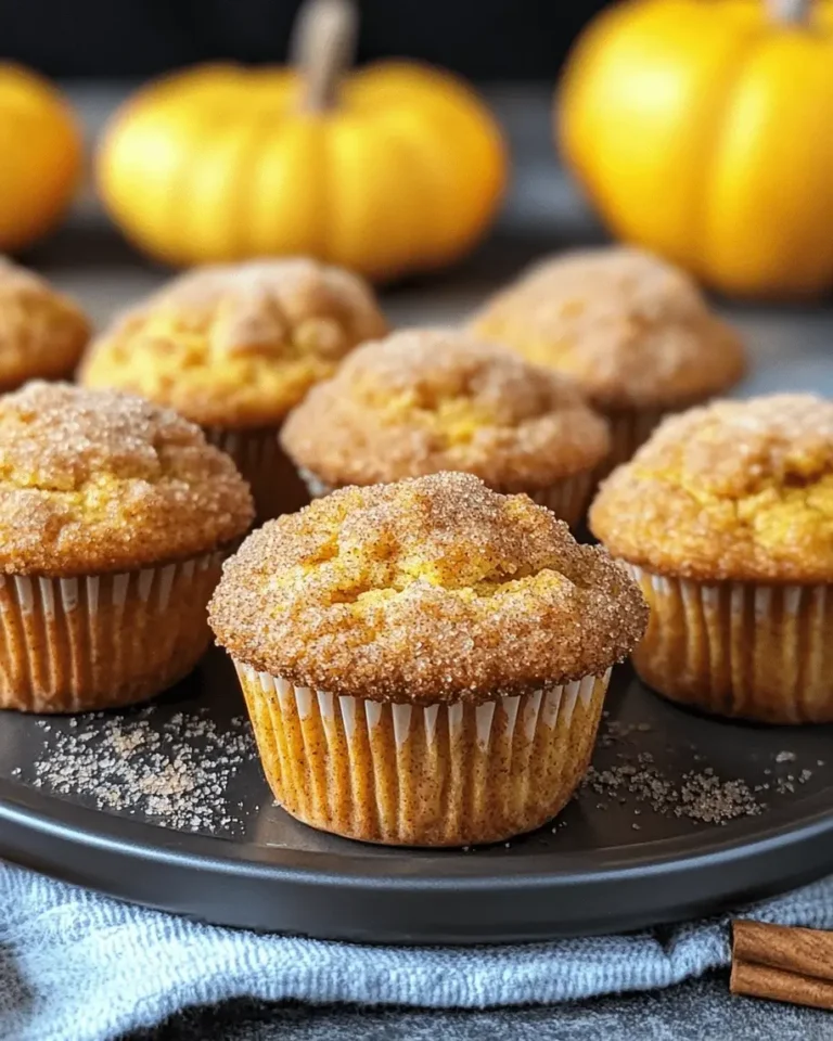 Pumpkin Snickerdoodle Muffins