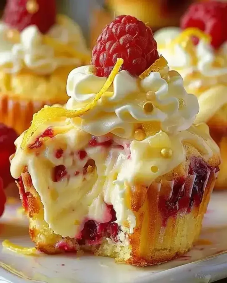 Raspberry Lemon Heaven Cupcakes — Easy and Delicious Recipe