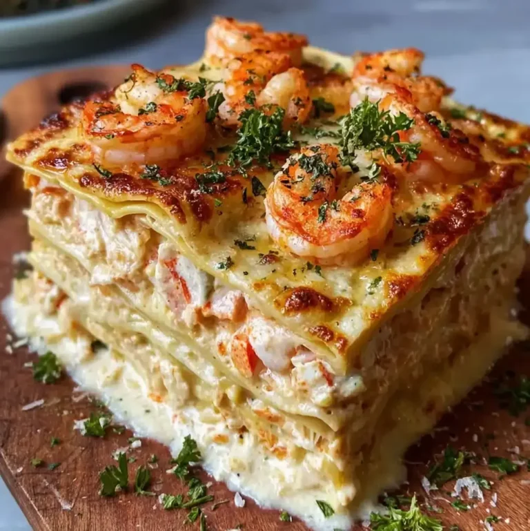 Seafood Lasagna Shrimp Crab