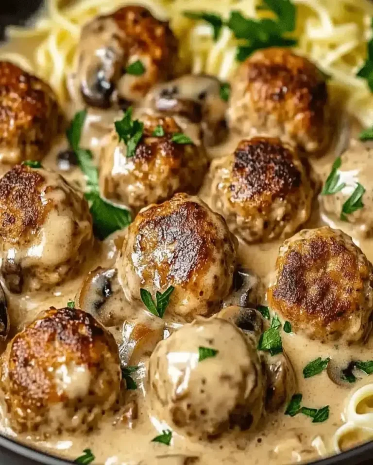 Mushroom Chicken Meatballs Recipe – Perfect for Family Dinners