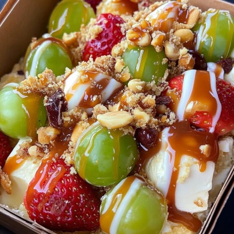 Creamy No-Bake Cheesecake Fruit Salad