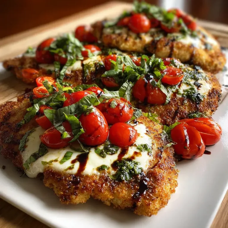 Italian Basil Chicken Cutlets