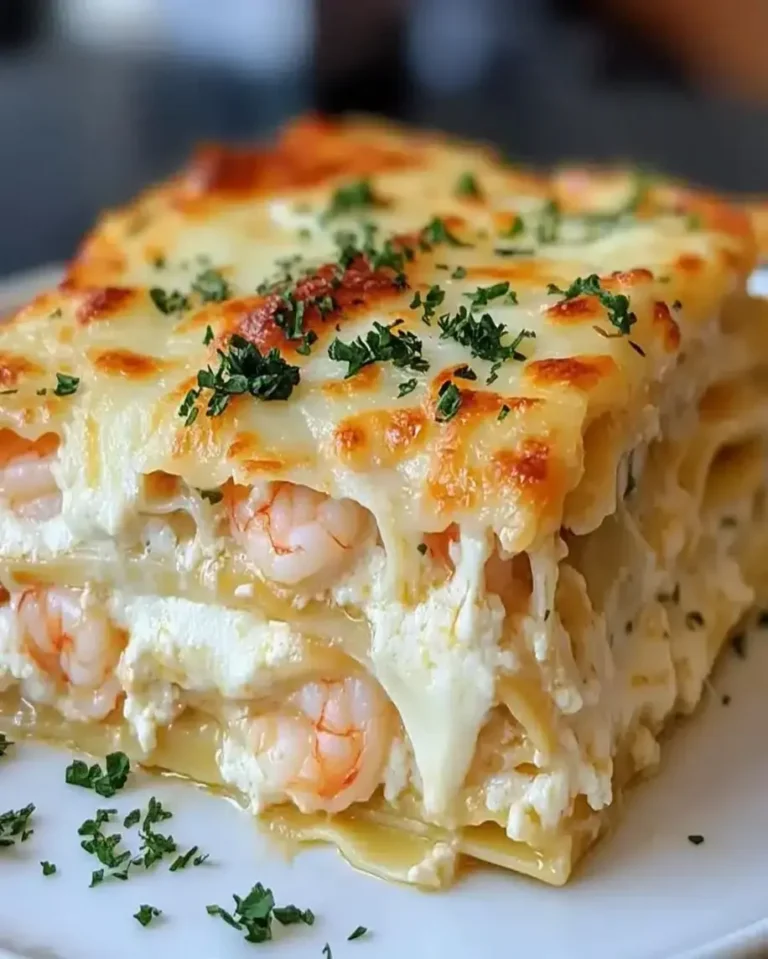 Creamy Shrimp Lasagna – Easy Dinner Recipe