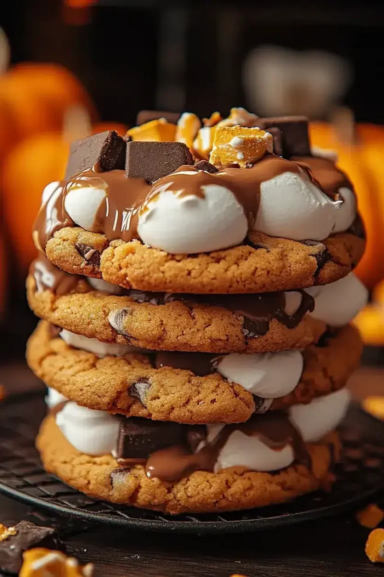 How to Make Gooey Pumpkin S’mores Cookies – A Fall Favorite!