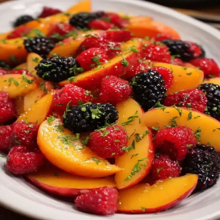 Why This Summer Peach Fruit Salad Stands Out