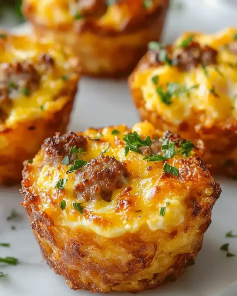 Sausage, Egg, and Cheese Cups – Easy Breakfast Recipe
