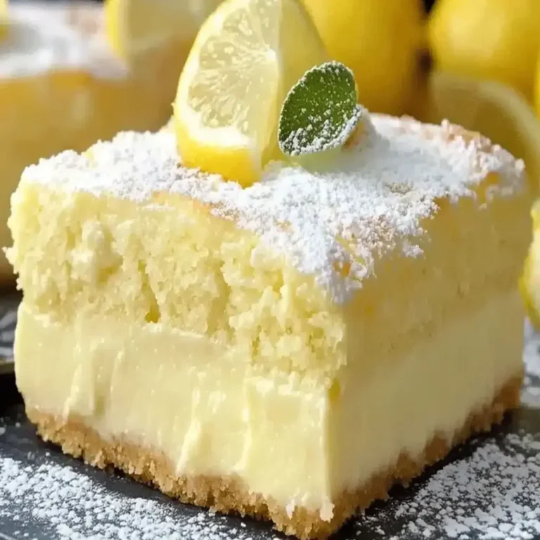 Lemon Custard Cake | Moist & Easy Dessert Idea