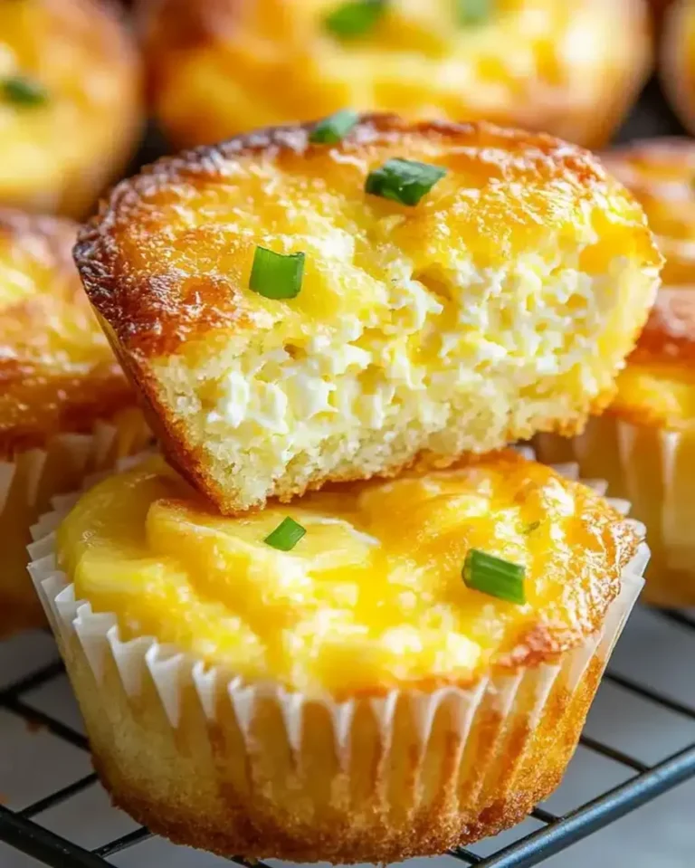 Fluffy Cottage Cheese Egg Muffins – Easy High-Protein Meal