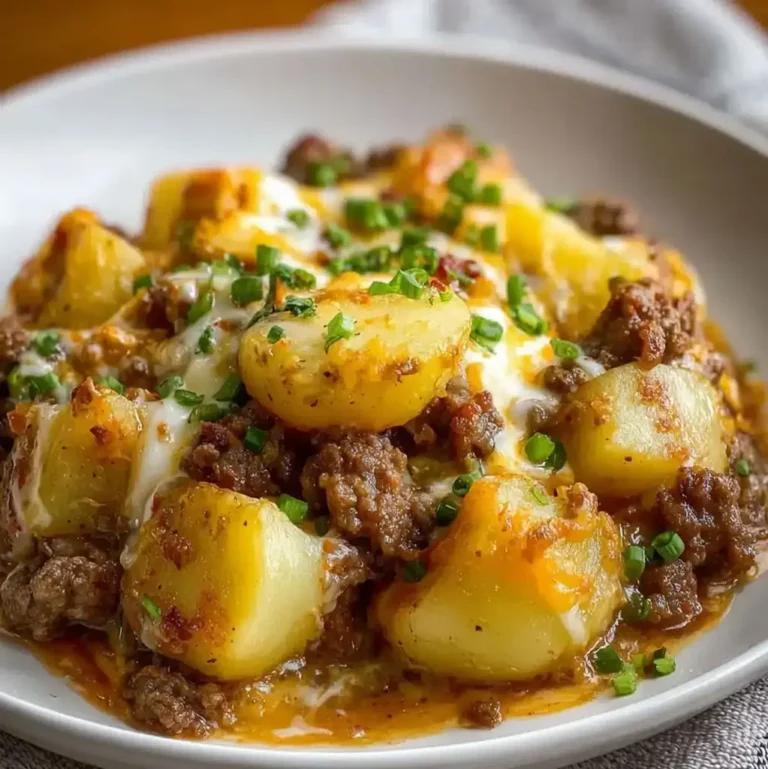 Crockpot Hamburger Potato Casserole – Easy Dinner Recipe