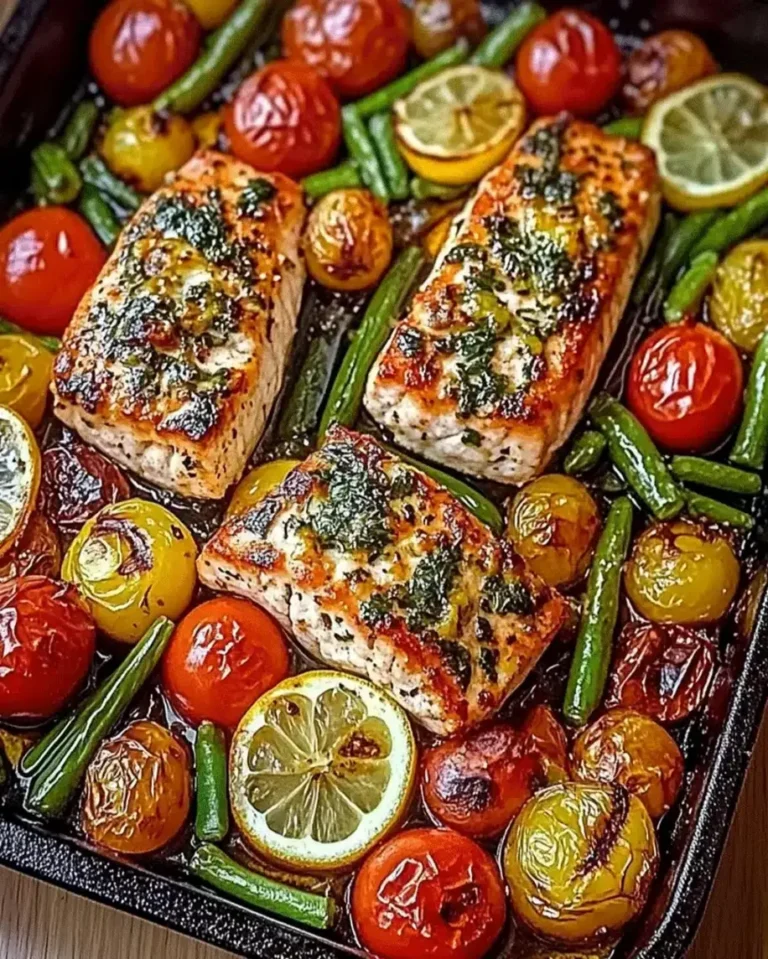 One-Pan Garlic Herb Salmon Recipe – Easy Dinner Idea