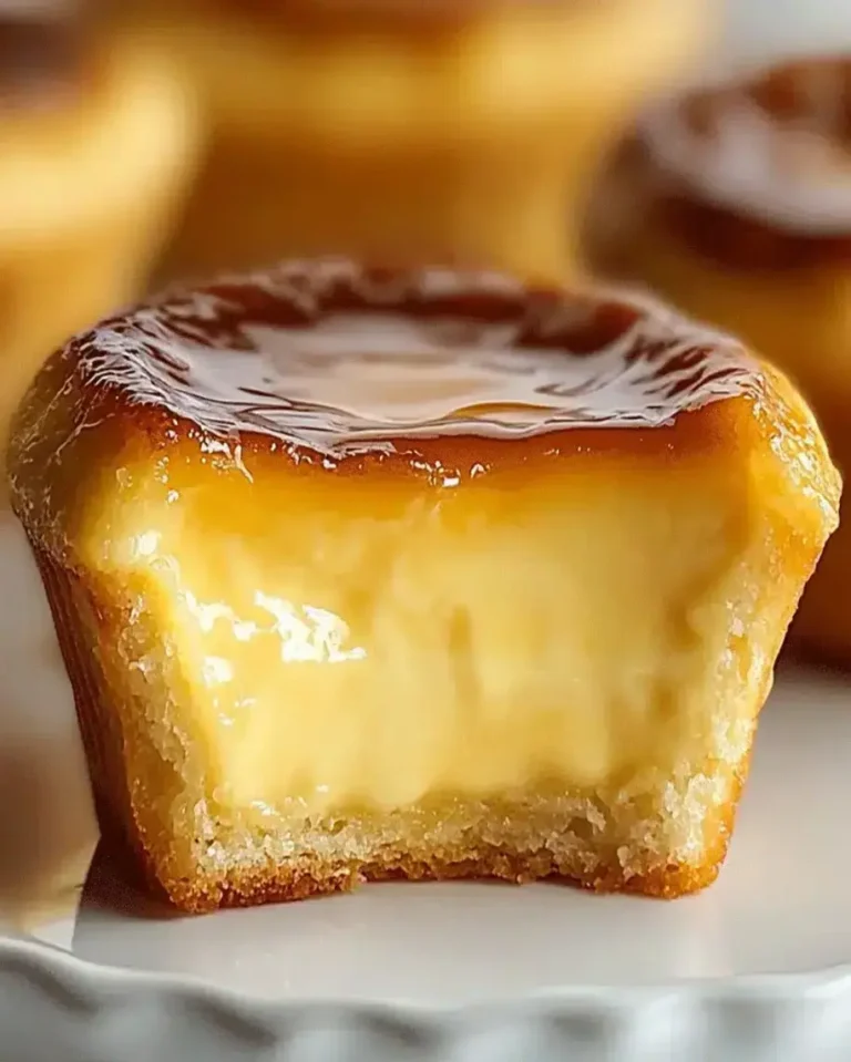 Velvety Caramel Flan Muffins – Creamy and Delicious Treats