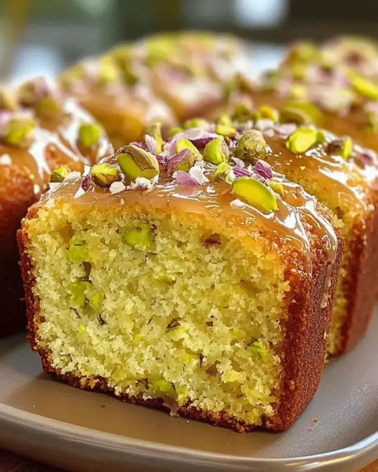 Rosewater Pistachio Cake