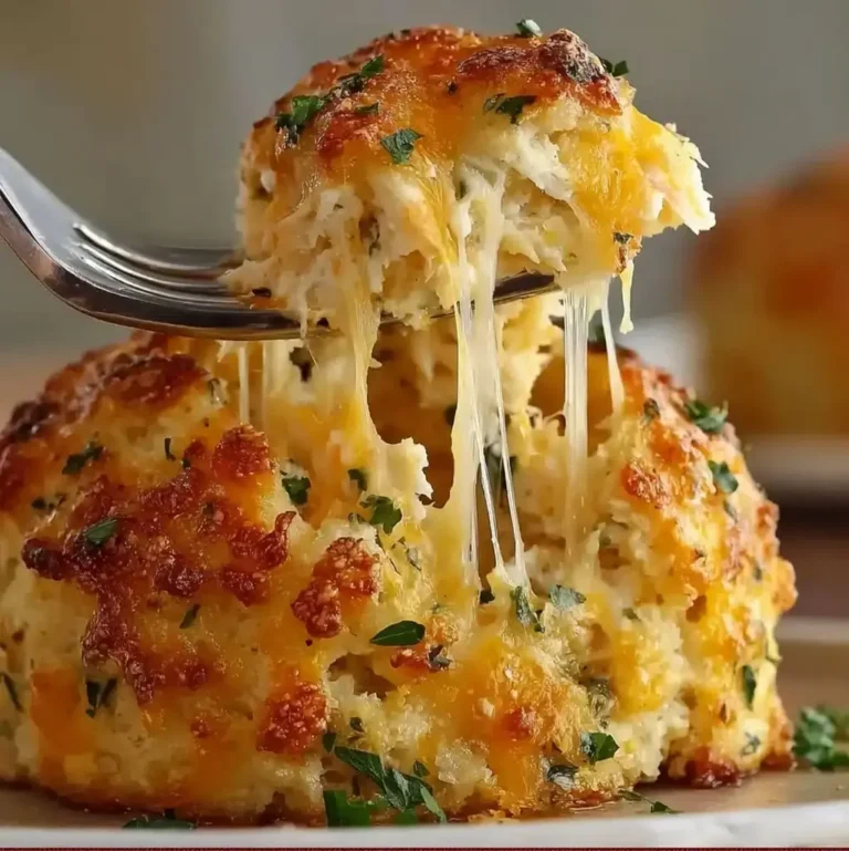 Crab Stuffed Cheddar Biscuits | Easy Party Recipe