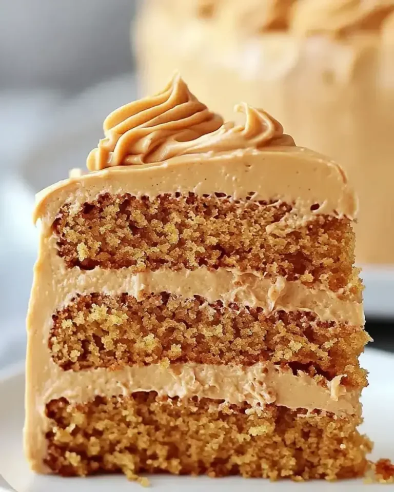 Peanut Butter Cake with Peanut Butter Frosting