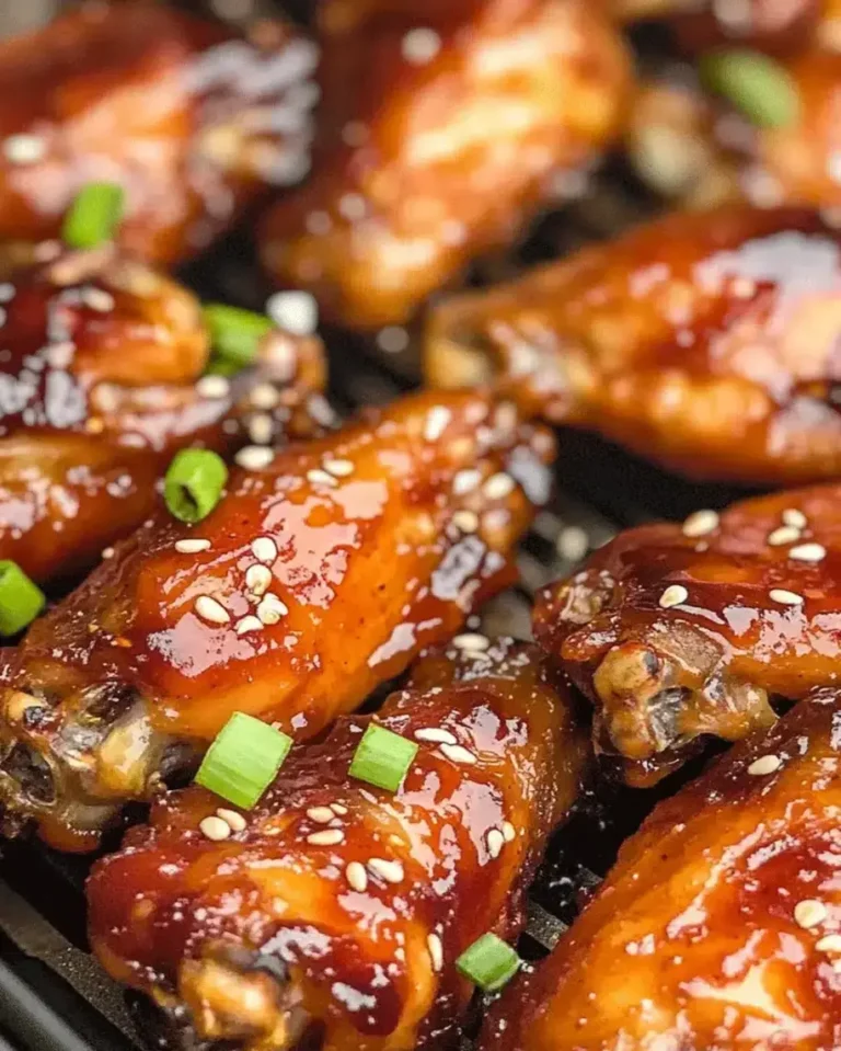 Air Fryer Asian Sticky Wings Recipe