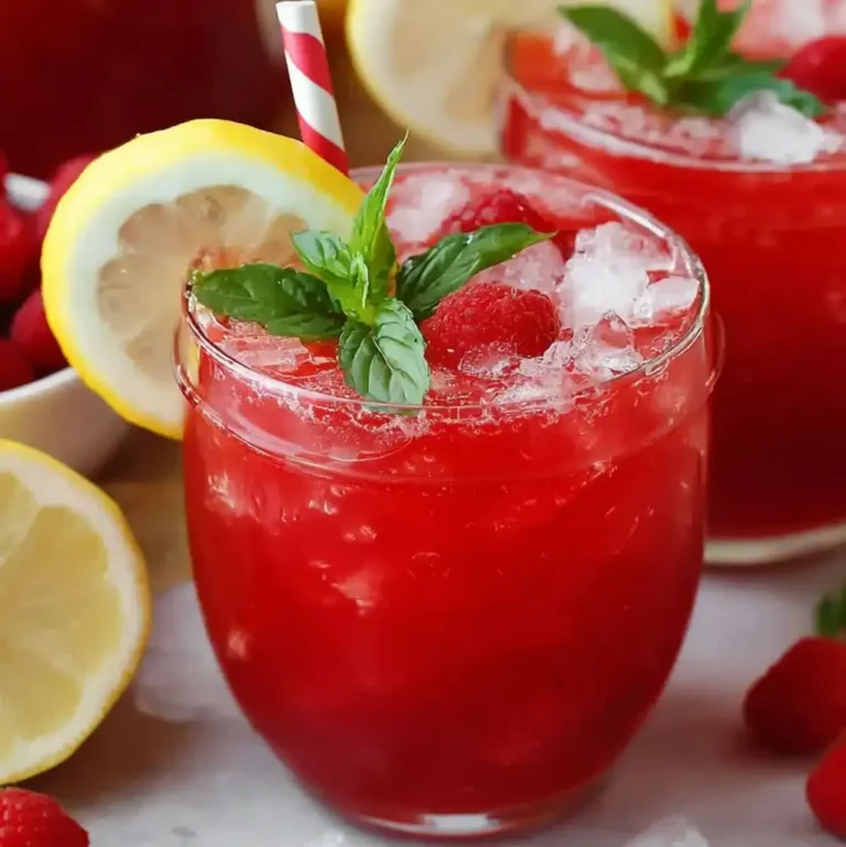 Refreshing Raspberry Lemonade – Easy Summer Party Drink