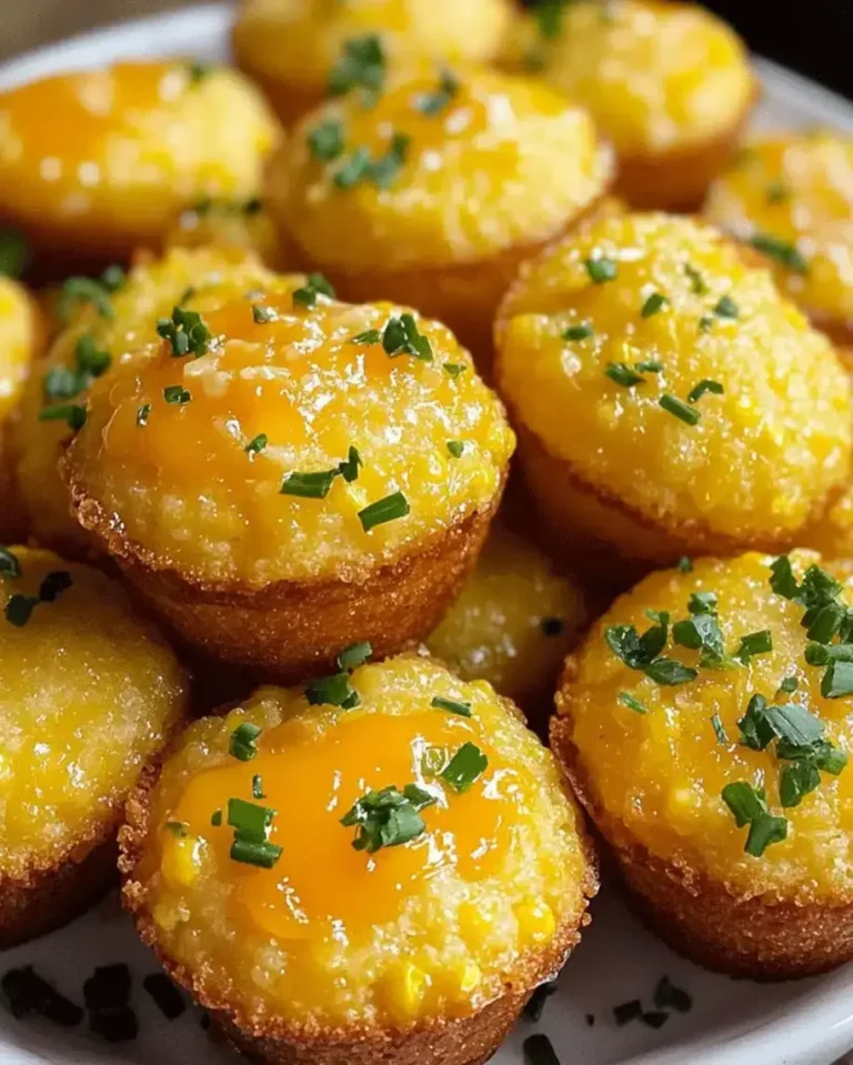 Southern Honey Butter Cornbread Poppers – Easy Appetizers Ideas
