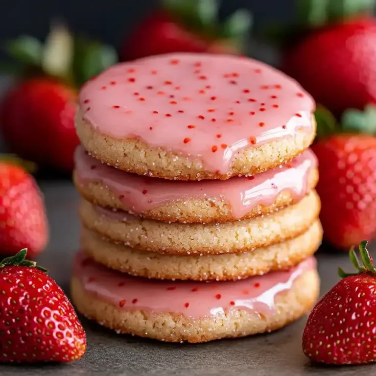 Melt-in-Your-Mouth Strawberry Cookies | Easy Dessert Tips