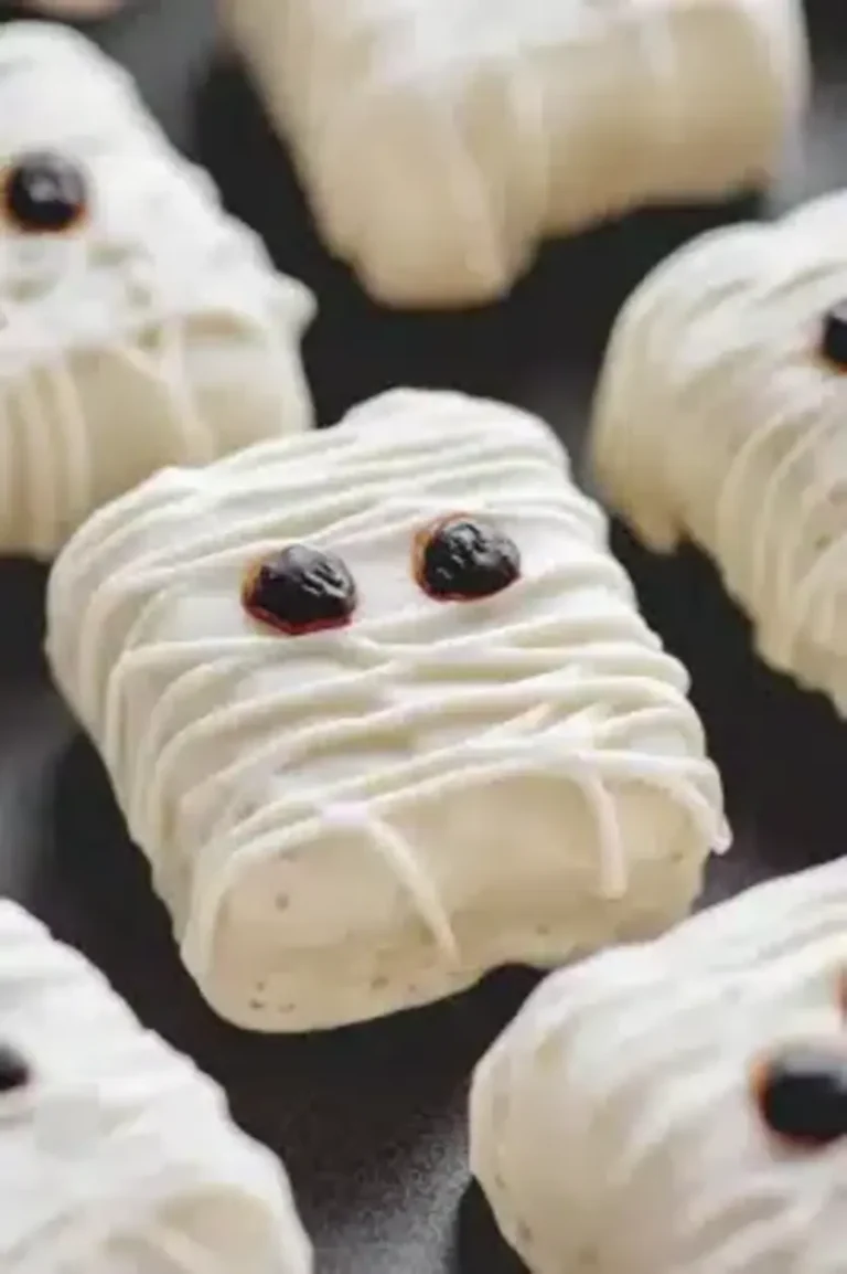 Rice Krispie Treat Mummies: The Ultimate 3-Ingredient Halloween Snack!