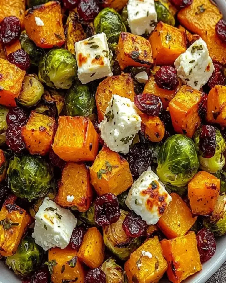 Cranberry-Glazed Roasted Butternut Squash Salad Recipe