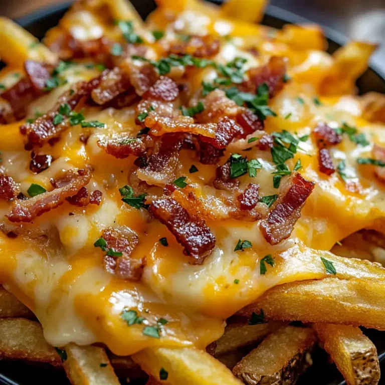 Loaded Bacon Cheese Fries