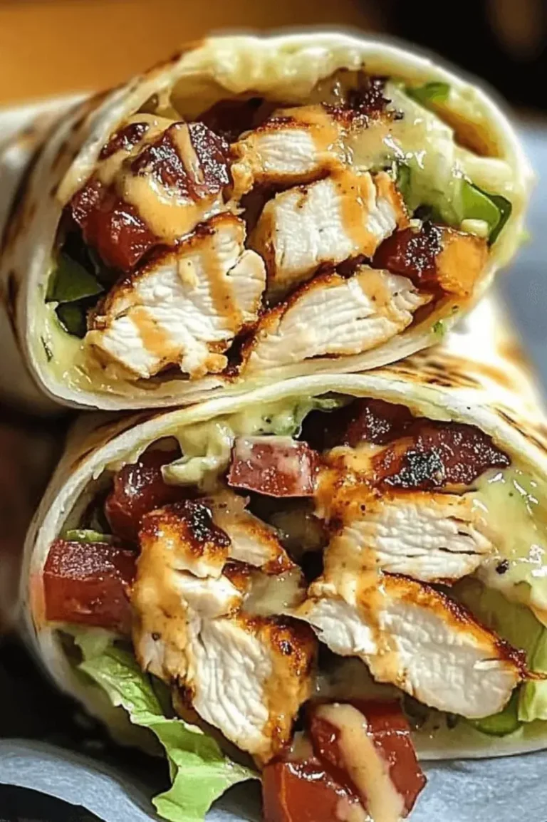Quick and Easy Chicken Ranch Wrap: A Delicious Lunch in Minutes!