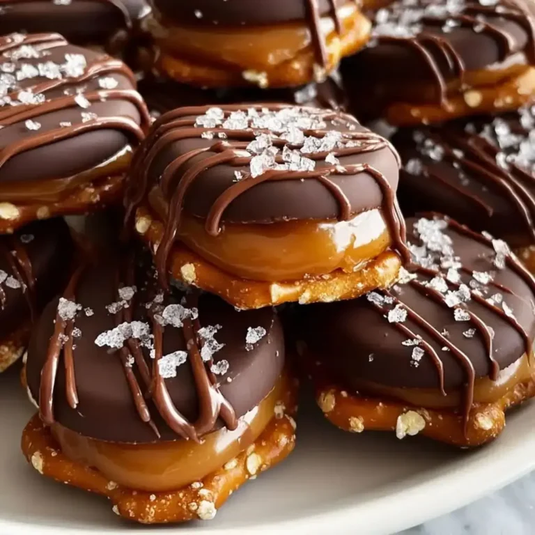 No Bake Salted Caramel Pretzel Bites | Party Snack Recipe