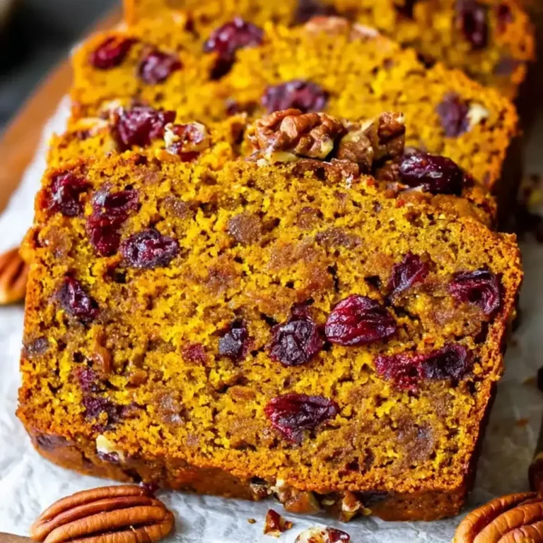 Cranberry Pecan Pumpkin Bread – Easy Holiday Recipe