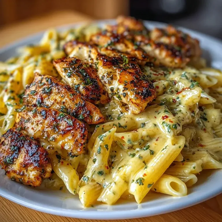 Creamy Garlic Herb Chicken Pasta