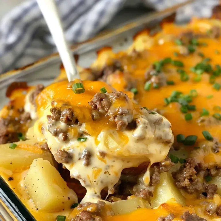 Ground Beef Casserole Potatoes