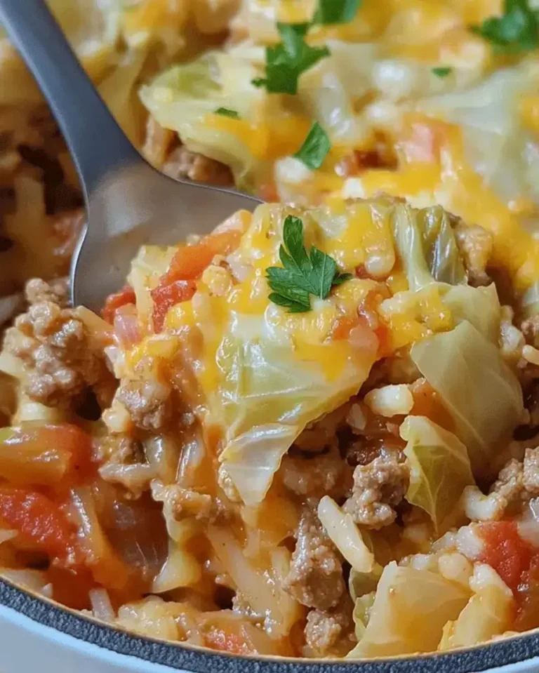 Stuffed Cabbage Roll Casserole Recipe | Easy Dinner Ideas