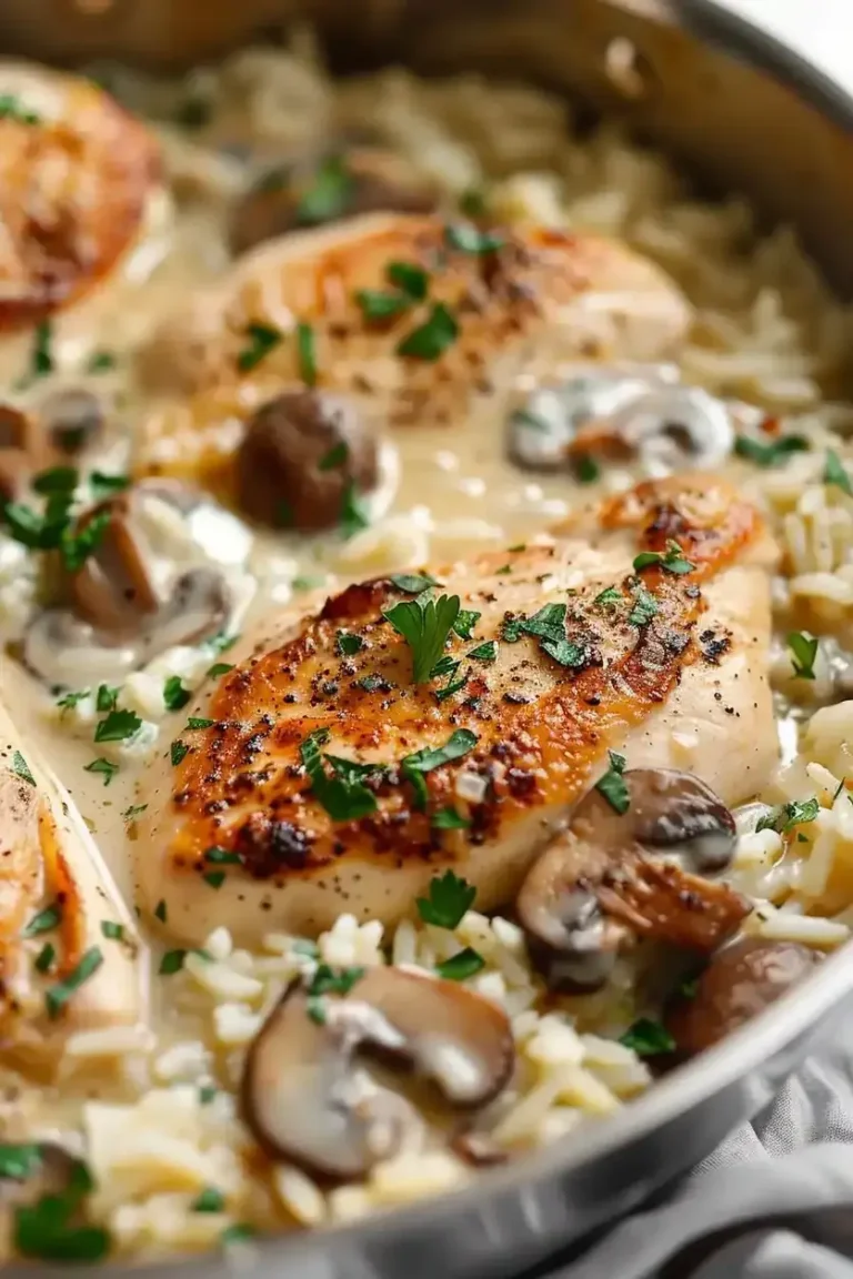 Cream of Mushroom Chicken and Rice