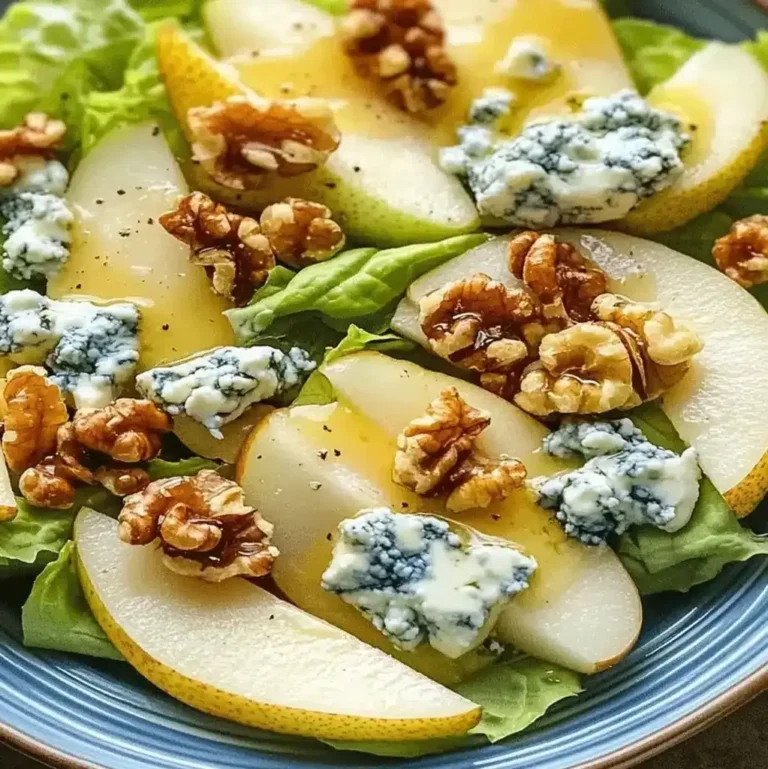 Barefoot Contessa Pear and Blue Cheese Salad Recipe