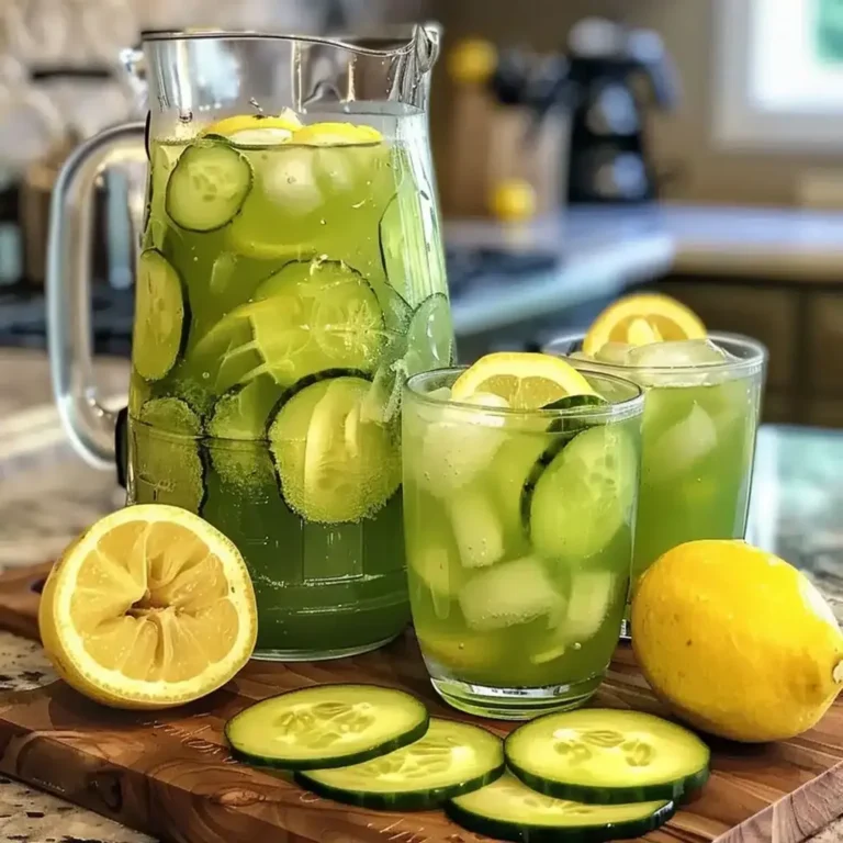 Cucumber Lemonade Recipe – Easy Summer Detox Drink