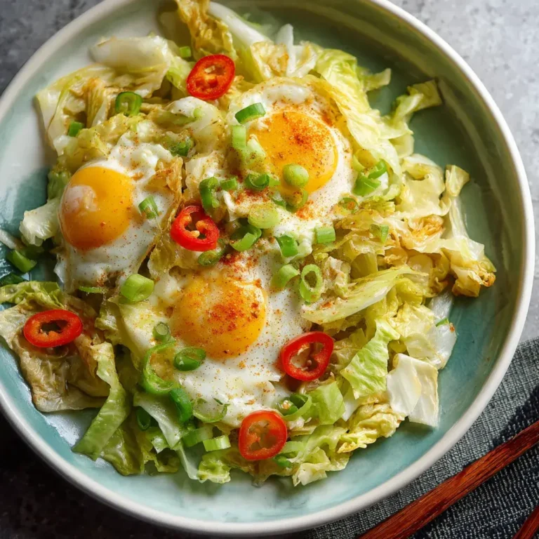 Chinese Cabbage Egg Stir Fry