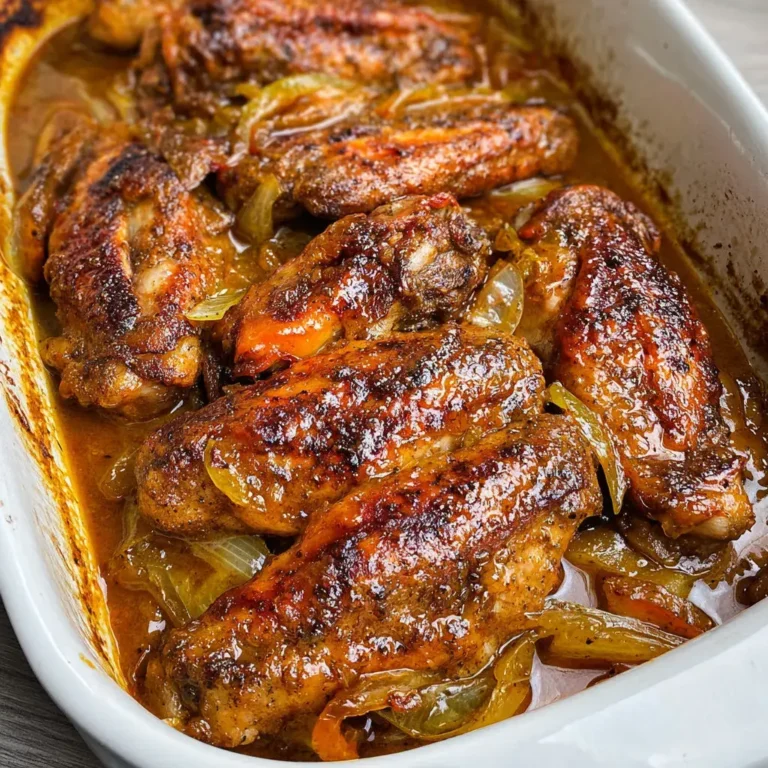 Smothered Turkey Wings Gravy