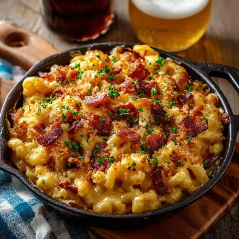 Oktoberfest Bacon Beer Mac Cheese