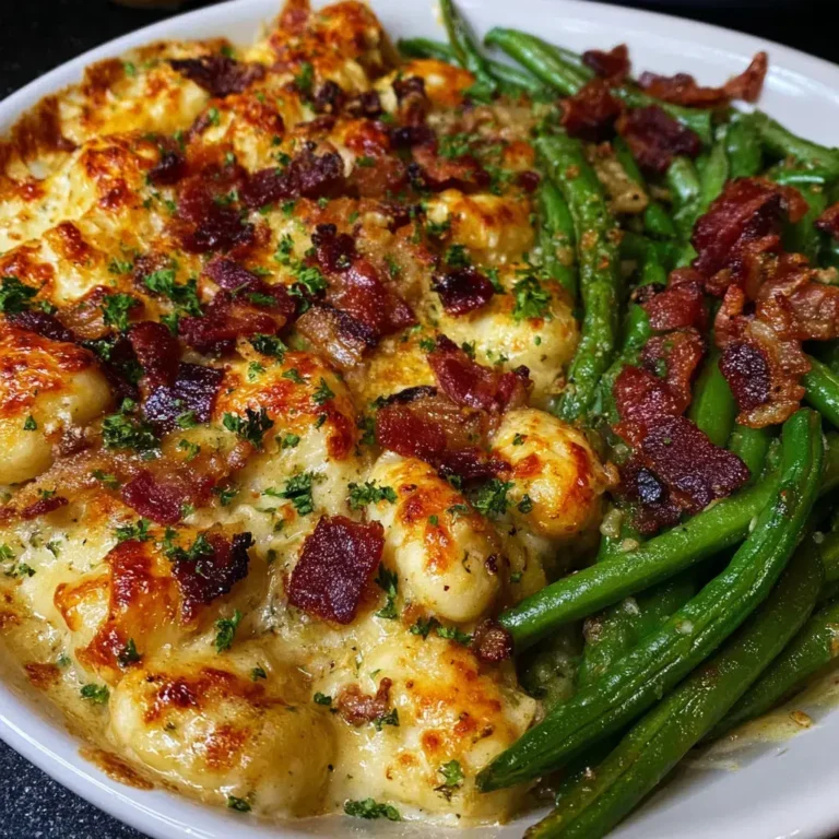 Chicken Bacon Ranch Gnocchi