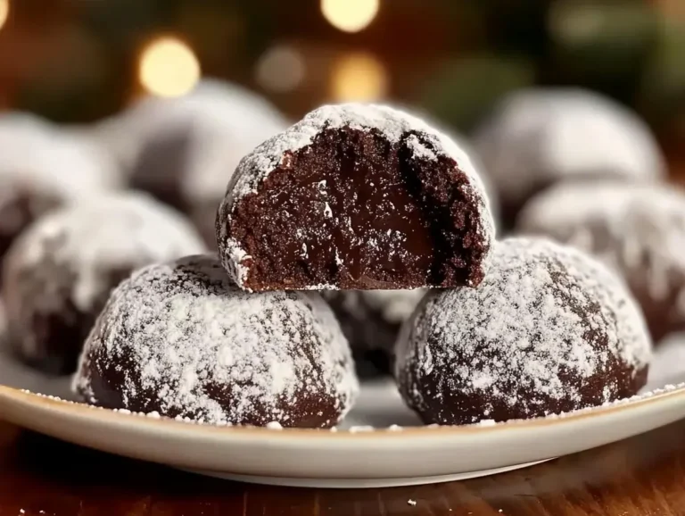 Chocolate Snowball Cookies: Your Go-To Holiday Treat!