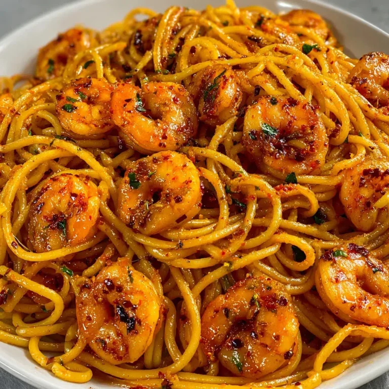 Spicy Shrimp Scampi Gochujang