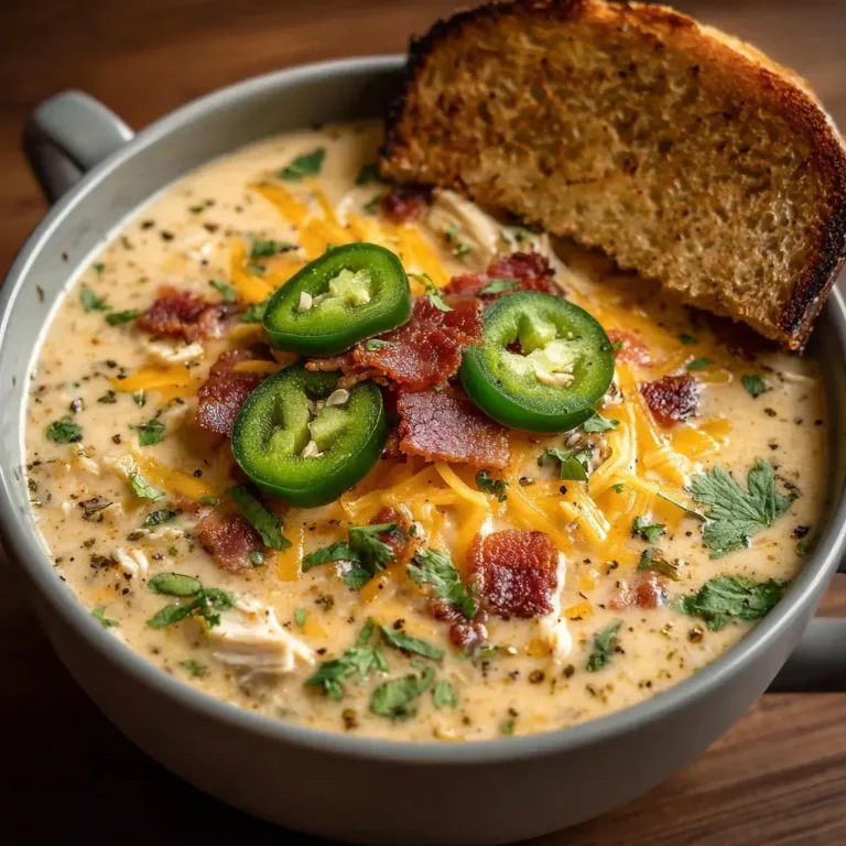 Spicy Jalapeño Popper Soup