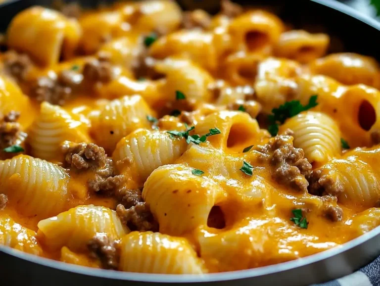 Creamy Beef and Shells – The Ultimate Comfort Food Recipe