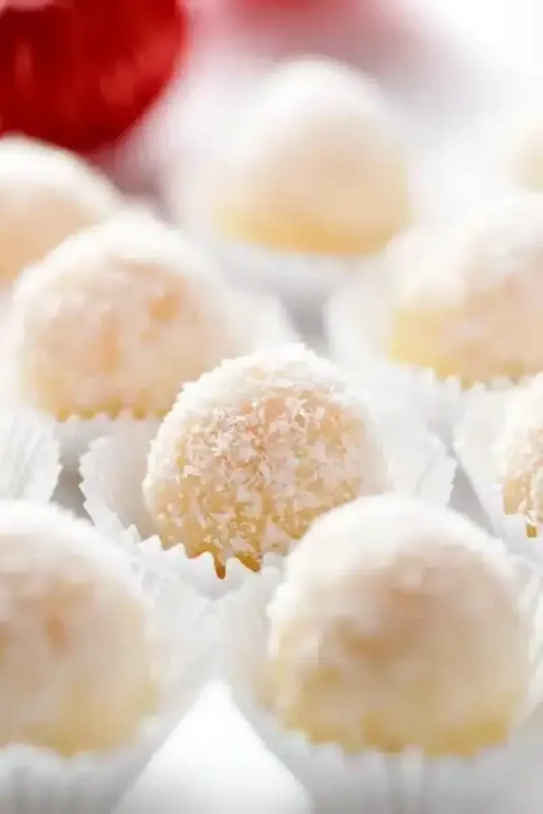 Snowball Coconut Fudge Truffles – Keto Treat!