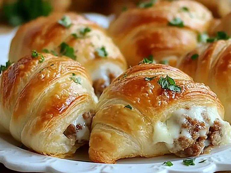 Sausage Cream Cheese Crescent Rolls Recipe