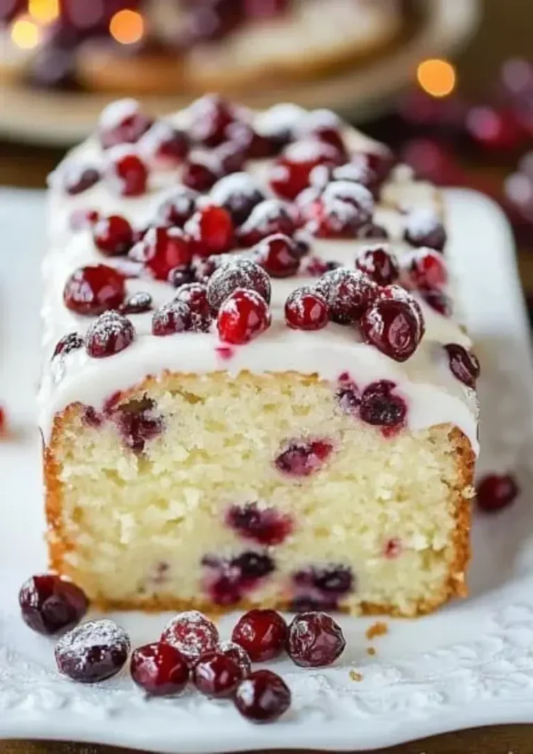 Mini Cheesecake Meets Cranberry Pound Cake
