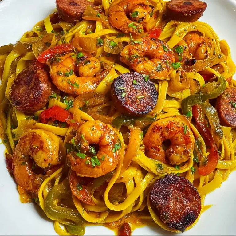 Cajun Shrimp Chicken Pasta