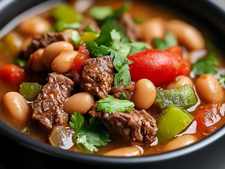 Slow Cooker Pinto Beans Recipe with Green Chile Flavor