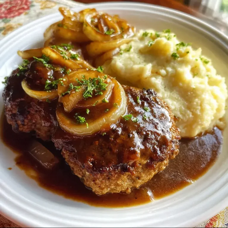 Salisbury Steak Ground Beef