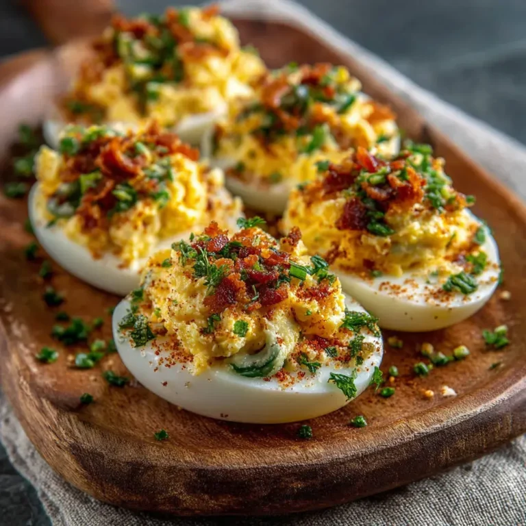 Jalapeño Popper Deviled Eggs