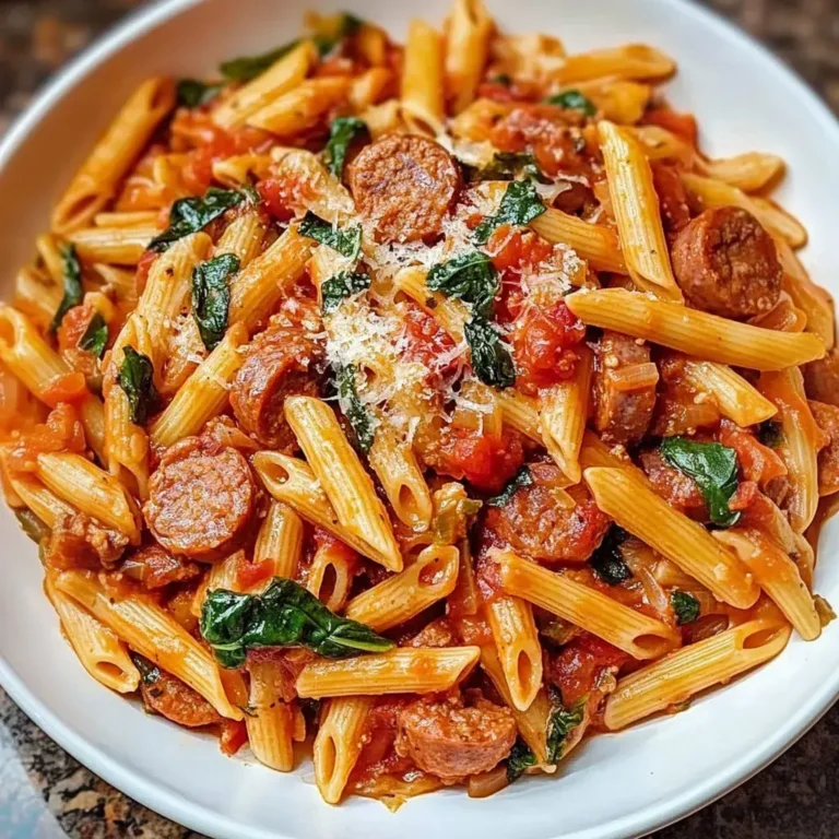 Cheesy Sausage Pasta Bake